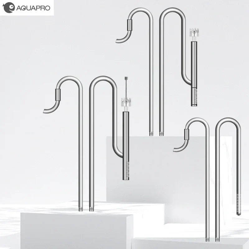 Aquarium Inlet Outlet Lily Pipe Stainless Steel Water