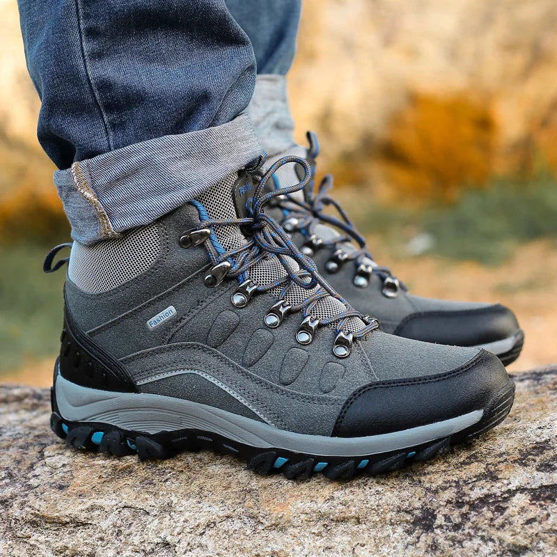 Women Hiking Waterproof Trekking Boots Winter High Top