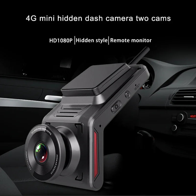 Bluavido 4G Mini Dash Cam FHD 1080P GPS