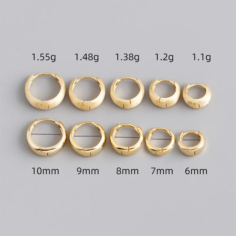 WANTME 925 Sterling Silver Premium Matte Minimalism Unisex