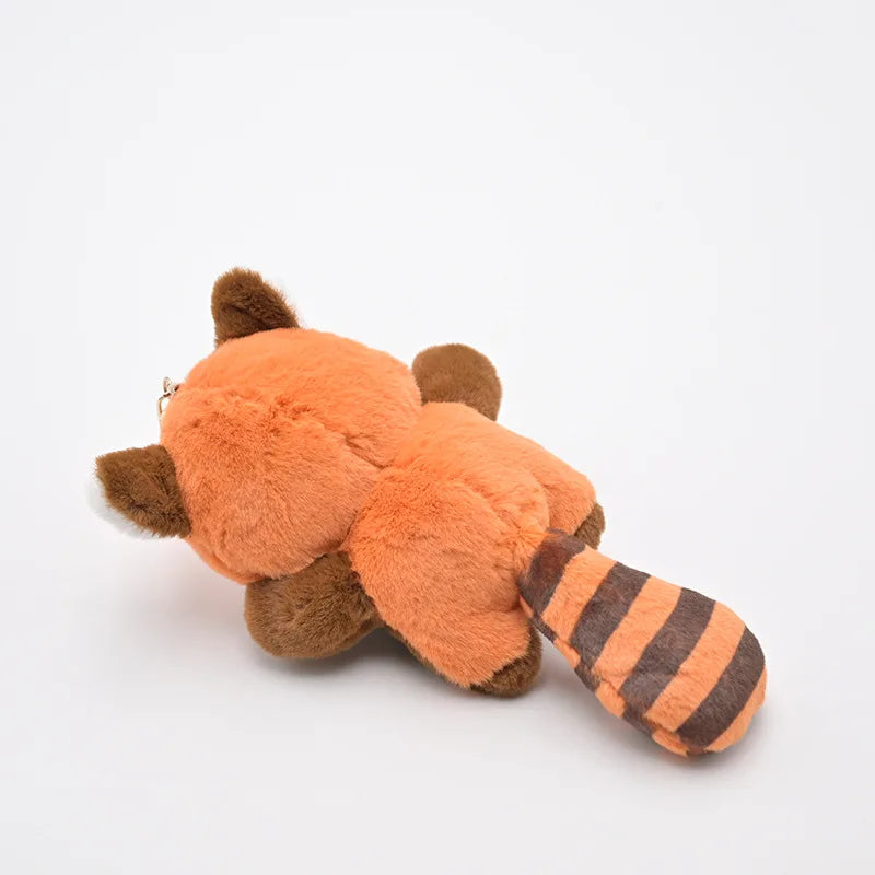 Cute cartoon red panda plush toy pendant little