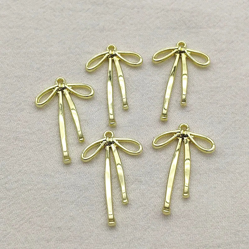 33x20mm 100pcs Zinc Alloy Bows Shape