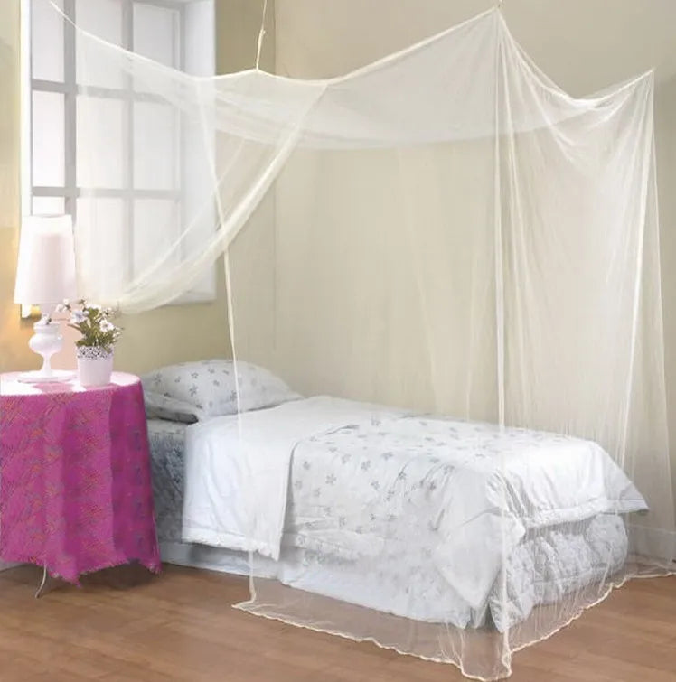 1pcs Moustiquaire Canopy White Four Corner Post Student