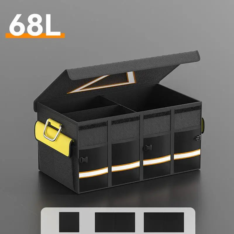 38L/48L/68L Car Trunk Organizer Box Foldable Auto Trunk