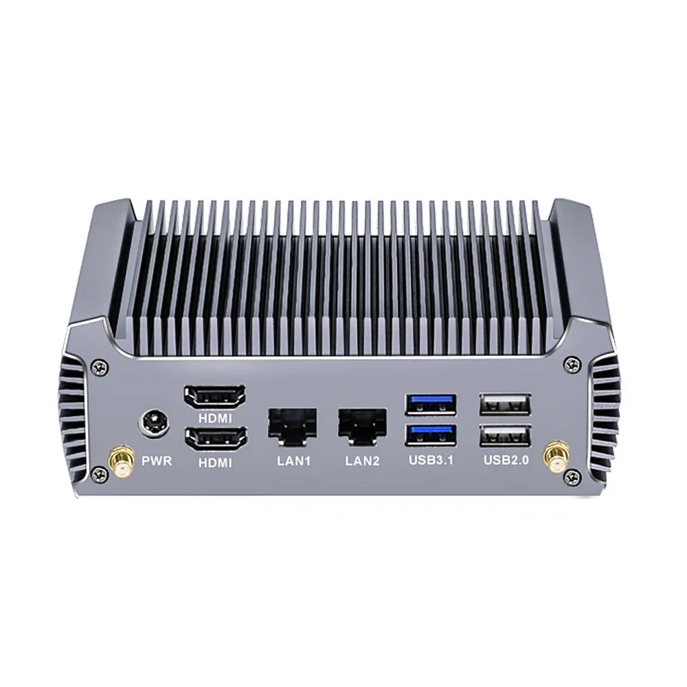 KINGNOVY Fanless AMD Mini PC Ryzen 7 5800U