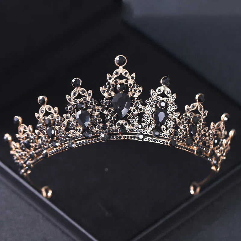 Wedding Hair Tiara Crystal Bridal Tiara Crown Silver