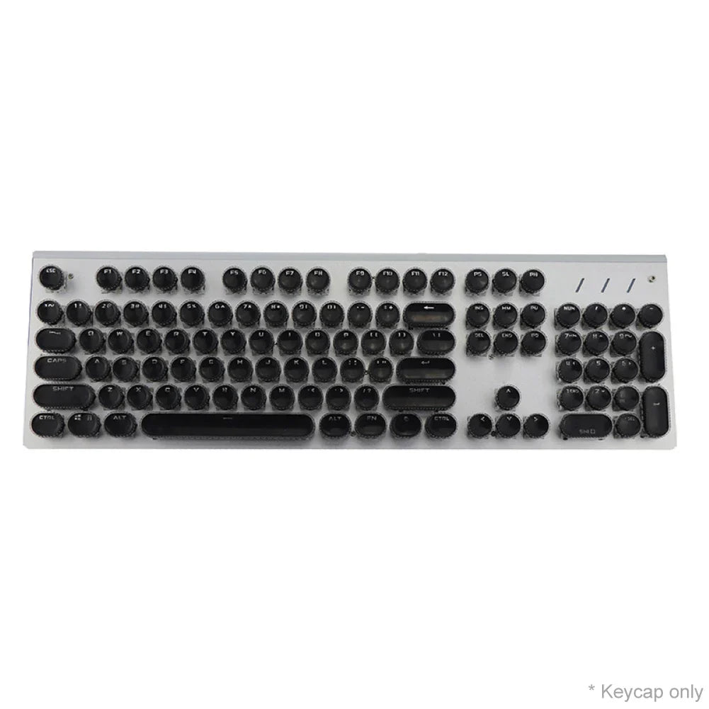 Game mechanical keyboard white punk keycap 104 KEYS