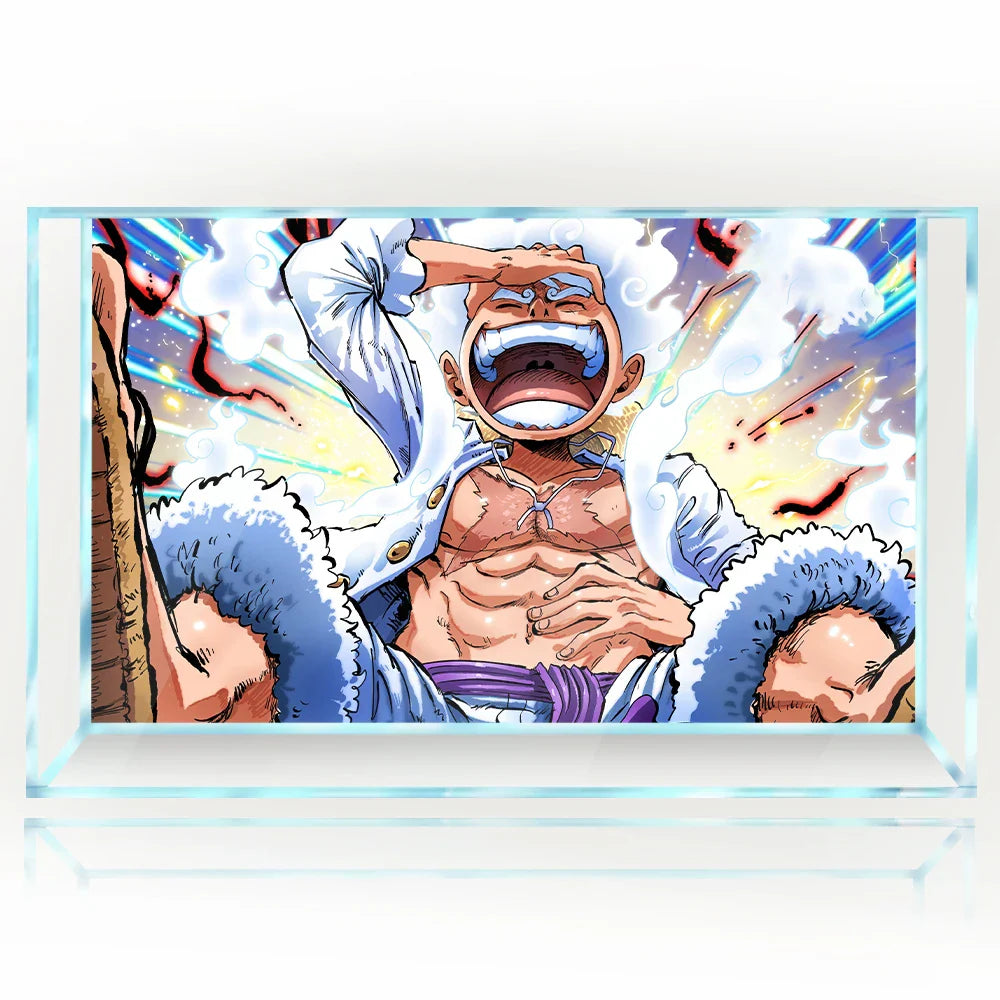 Aquarium Background Sticker One Piece Cartoon Anime