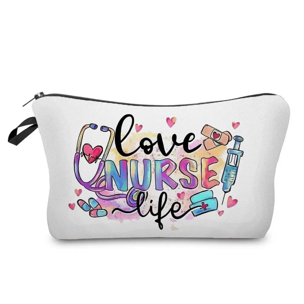 Nurse Makeup Bag Women Cosmetic Bag Toiletry Travel