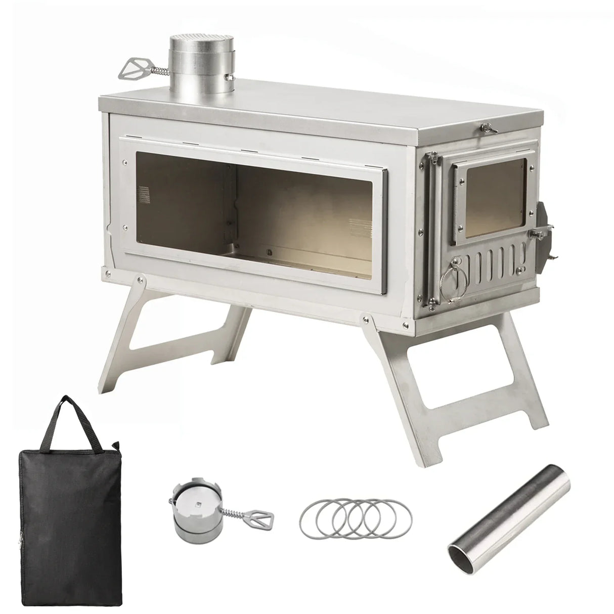 Wood Heater Stove Portable Tent Stove for Quick