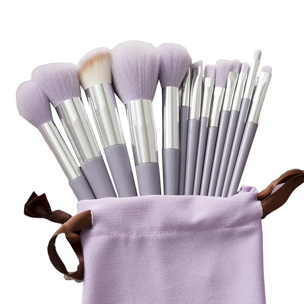13pcs Essentials Makeup Brushes Set Portable Cosmetic Brushes