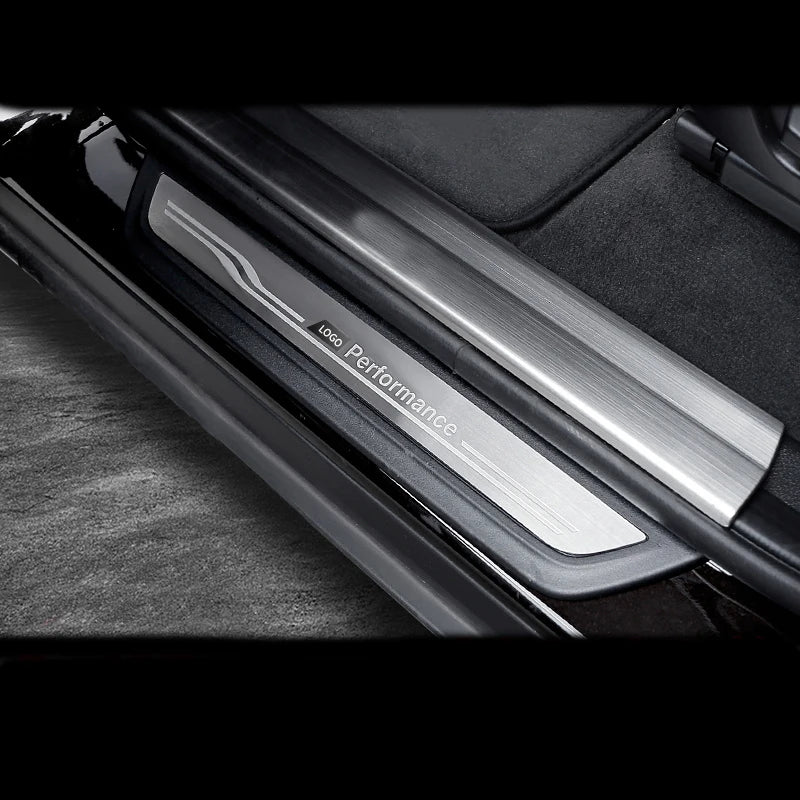 Accessories Door Sill Scuff Plate Guards Protector Sticker