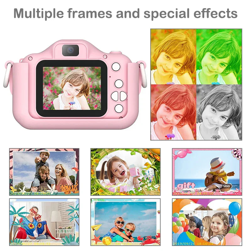 Child Camera Toy 1080P HD Screen Outdoor Toys