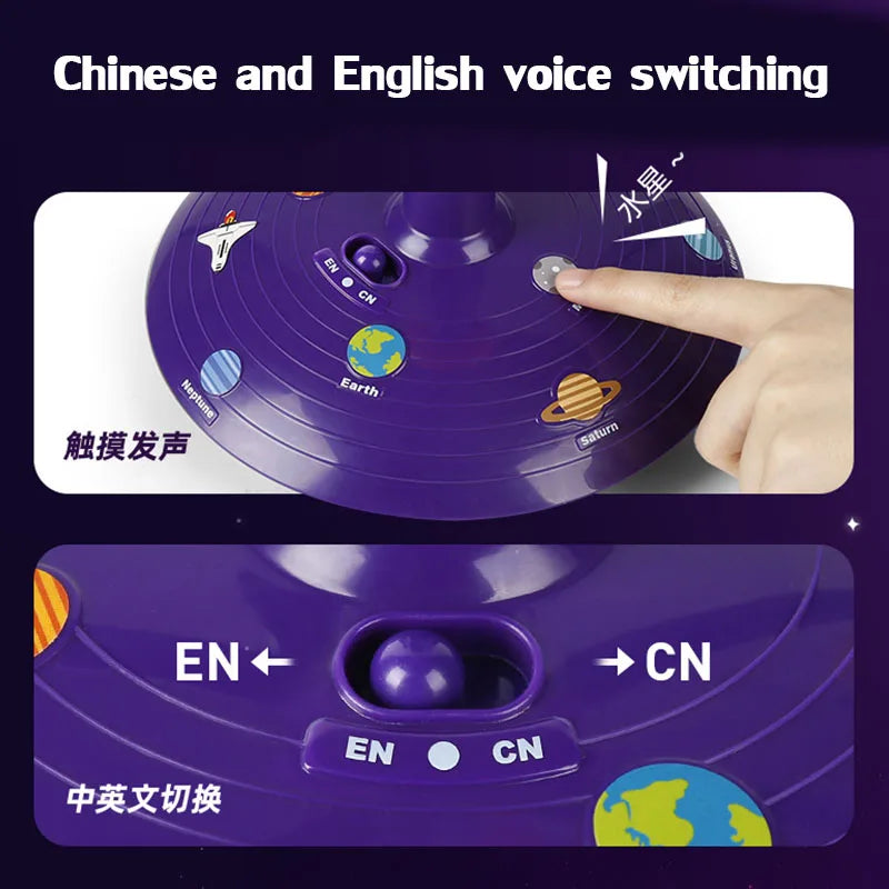 Projector Montessori Toys Solar System Planets For Kids