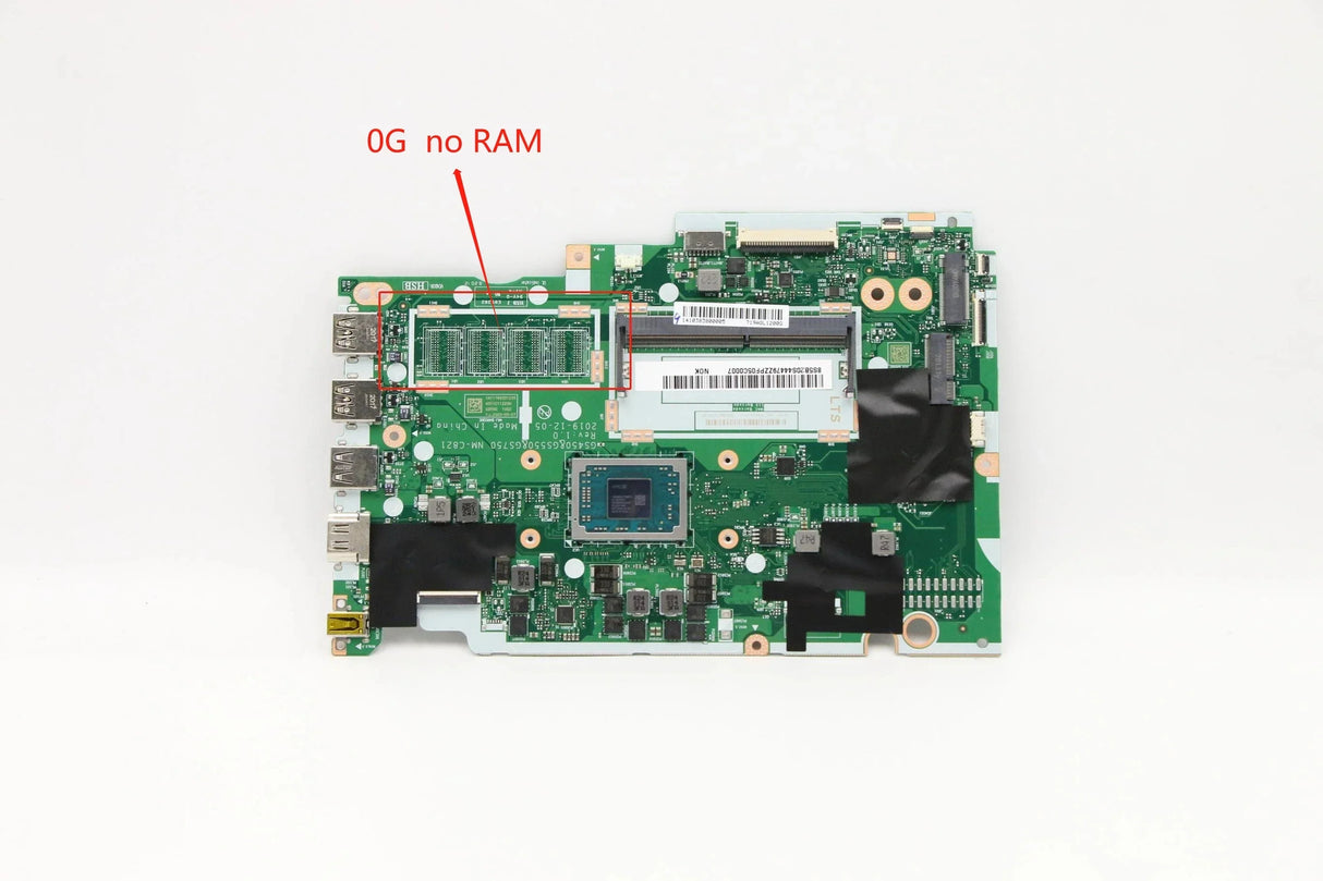 NM-C821.For Lenovo IdeaPad 3 15ADA05/ 3-15ARE05/3-14ARE05 Laptop Motherboard