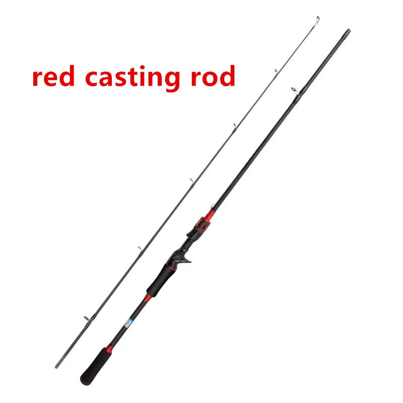 1.65m 1.8m Fishing Rod Carbon Fiber Spinning/Casting Fishing