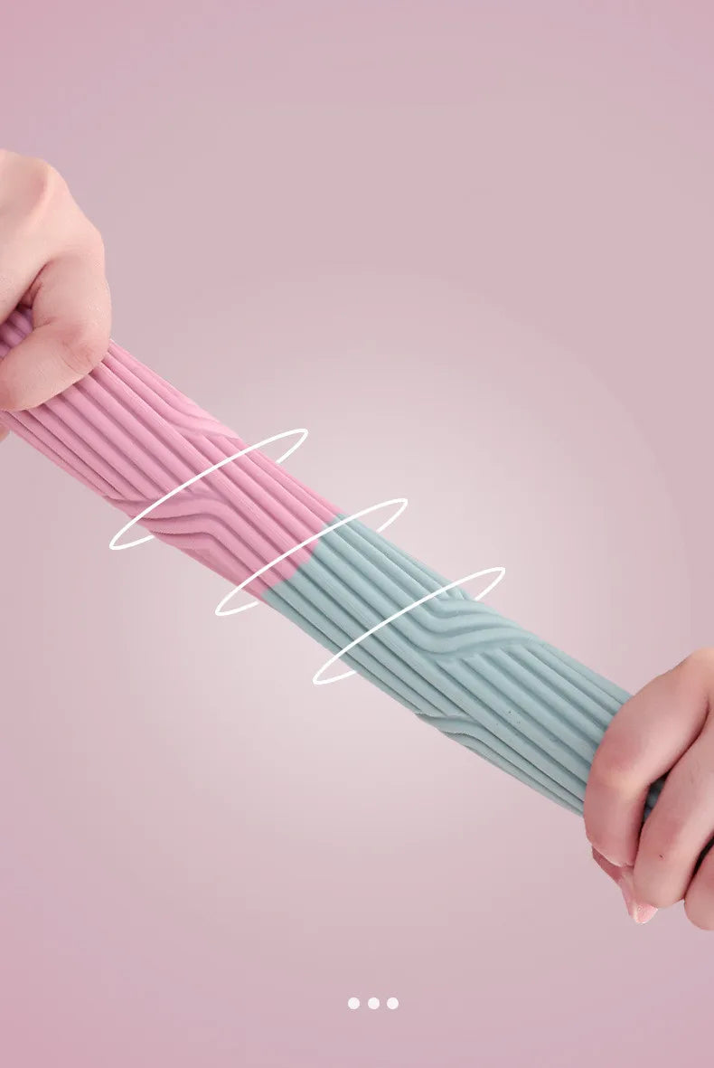 Twist Exerciser Bars Silicone Calcining Power Bar Training