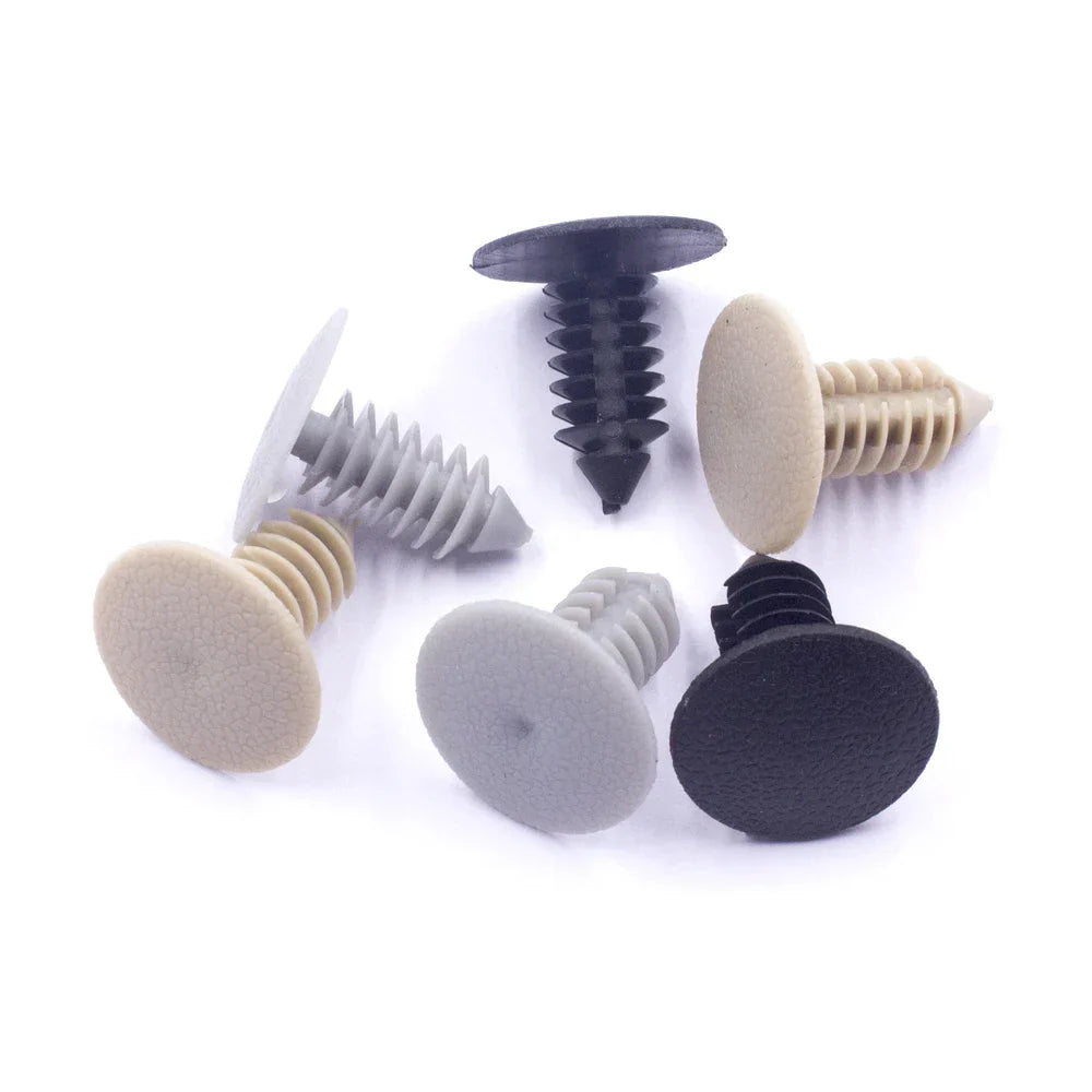 50pcs 8mm 9mm Clips Plastic Rivets for Buick