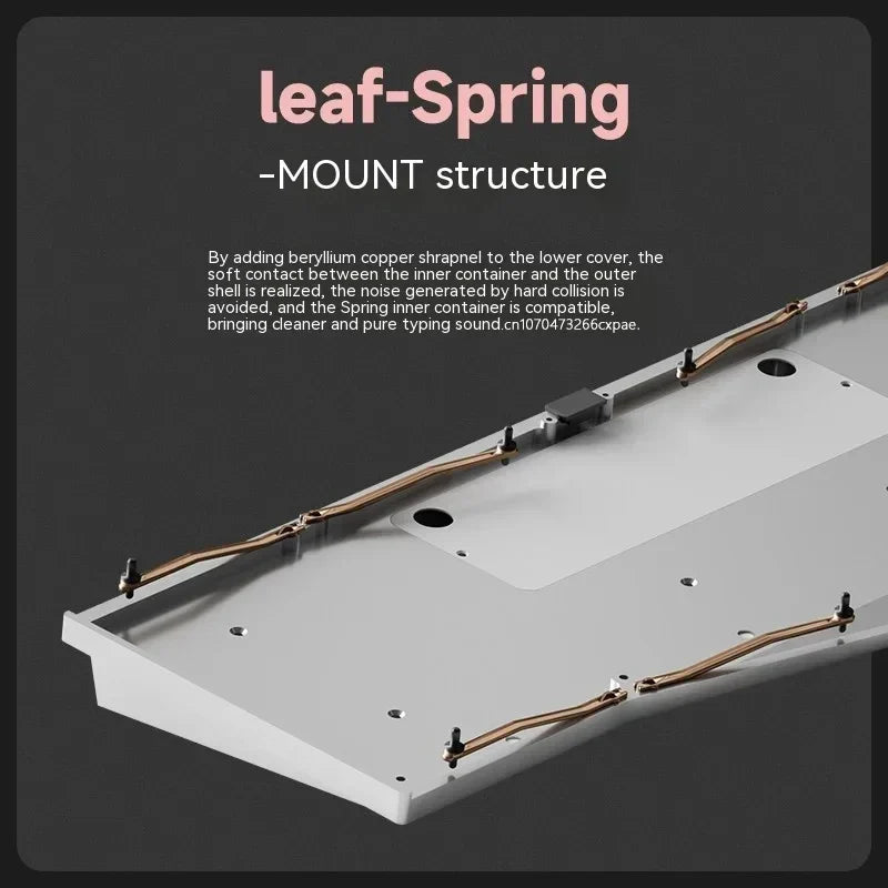 WEIKAV RECORD Mechanical Keyboard Aluminium Kits Hot Swap