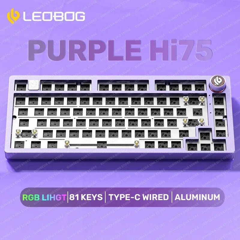 LEOBOG Hi75 Sugar65 Custom Mechanical Keyboard Aluminum Kits