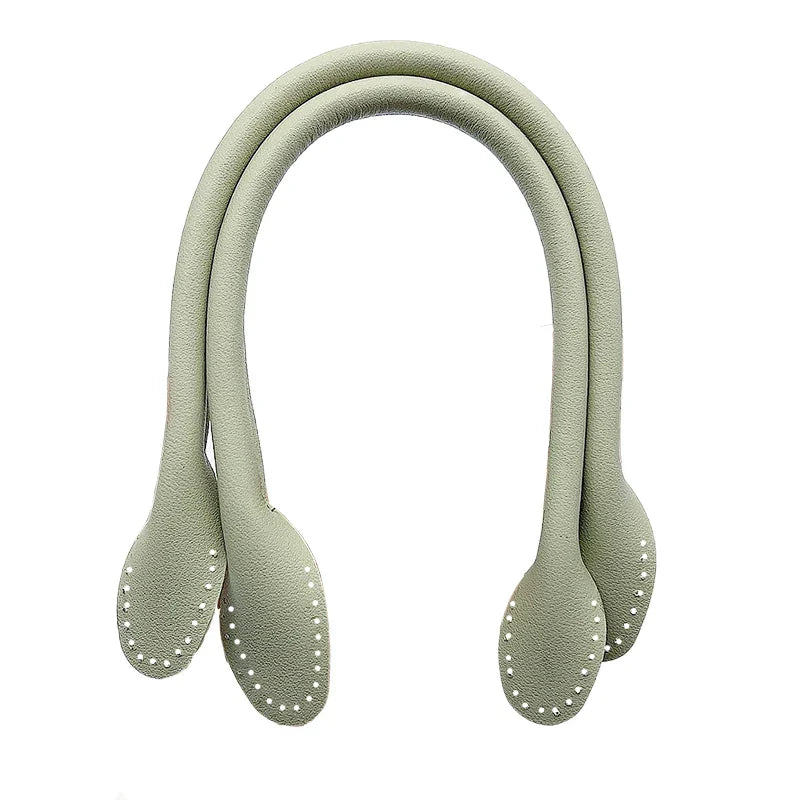 2 Pcs Detachable PU Leather bag Handle Lady