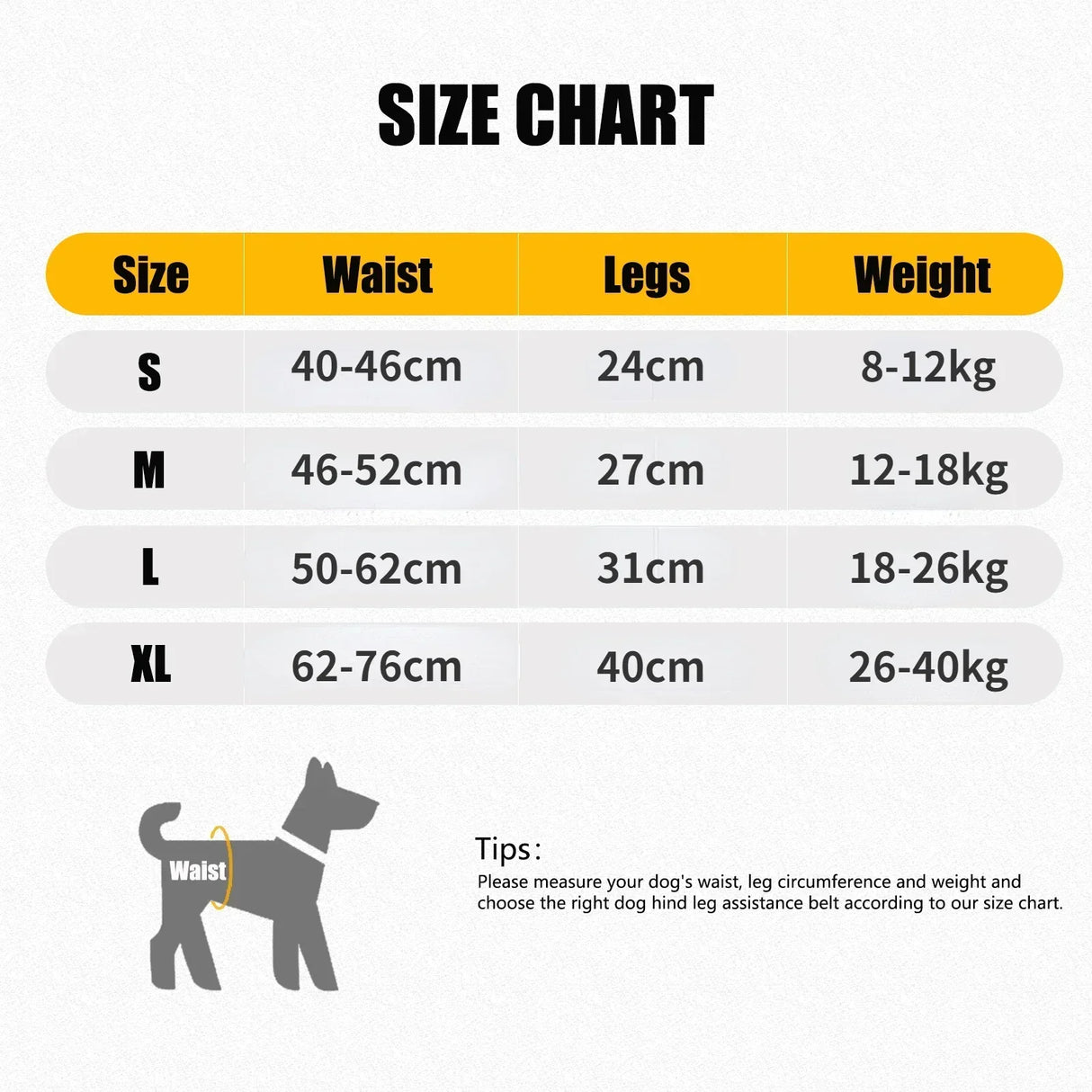 Dog Harness Support Brace for Leg Injury Protector
