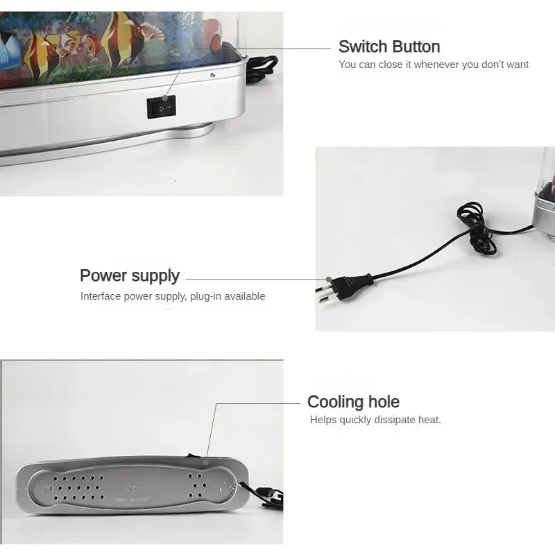 LED Aquarium Fish Tank Lamp Landscape Lamp Living