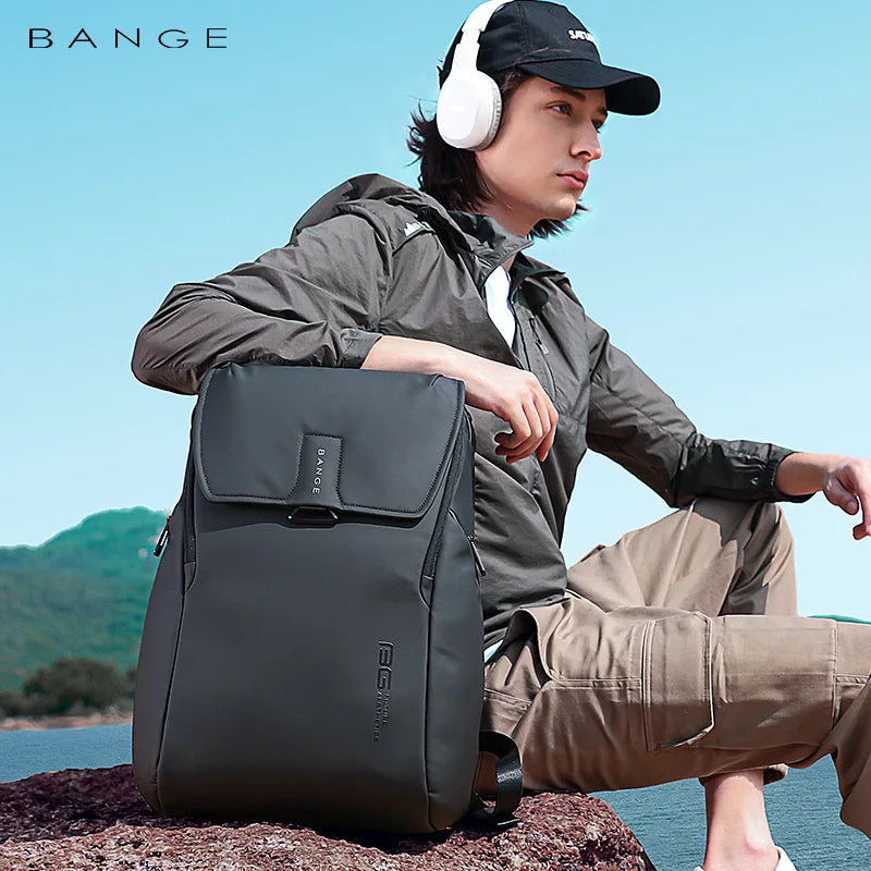 Mochila bange Fashion Waterproof School Travel Bag Backpack