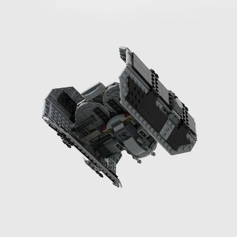 NEW 453Pcs MOC Spaceship TIE/ad Advanced x1 Vader's