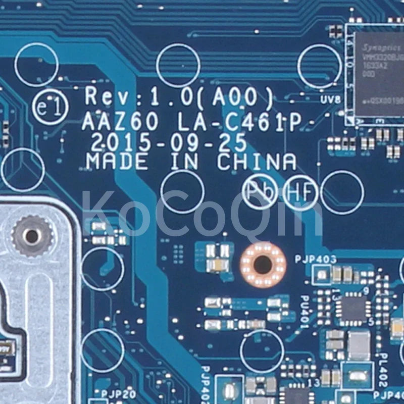 For DELL Latitude E7470 7470 Notebook Mainboard LA-C461P