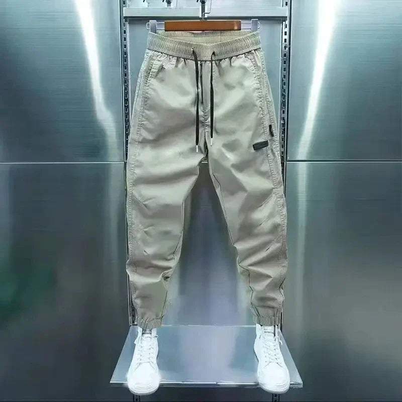 Cotton Joggers Cargo Pants Men Streetwear Hip Hop