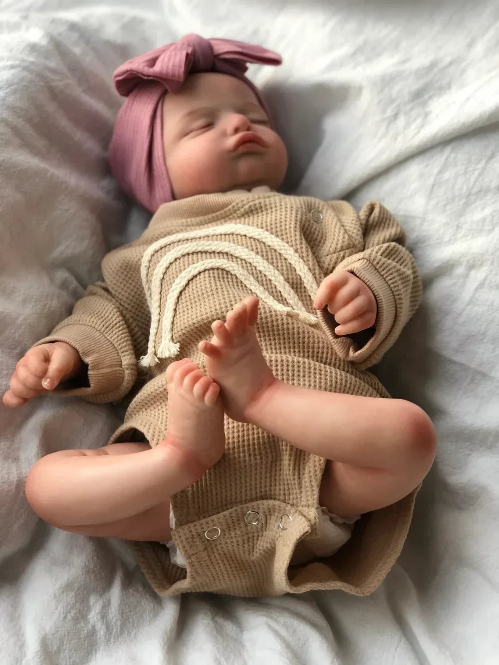 46CM Already Finished Painted Reborn Doll Rosalie Newborn