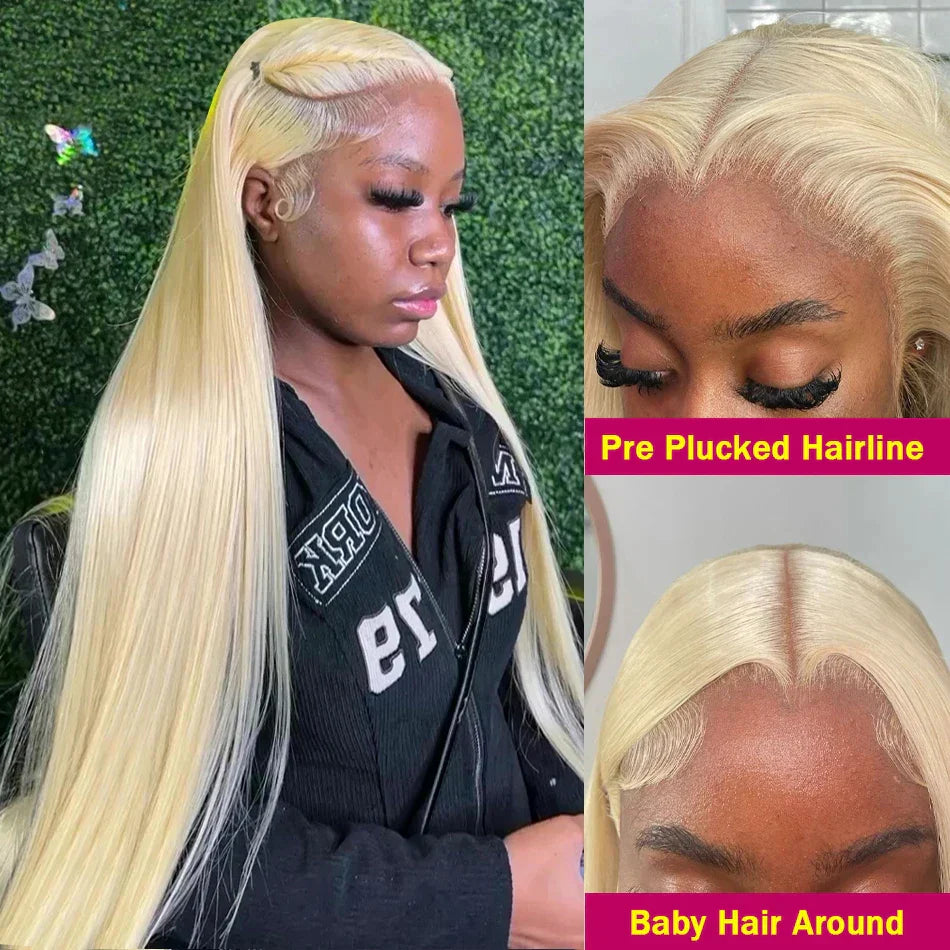Luvin HD Transparent 613 Straight 13x6 Lace Front