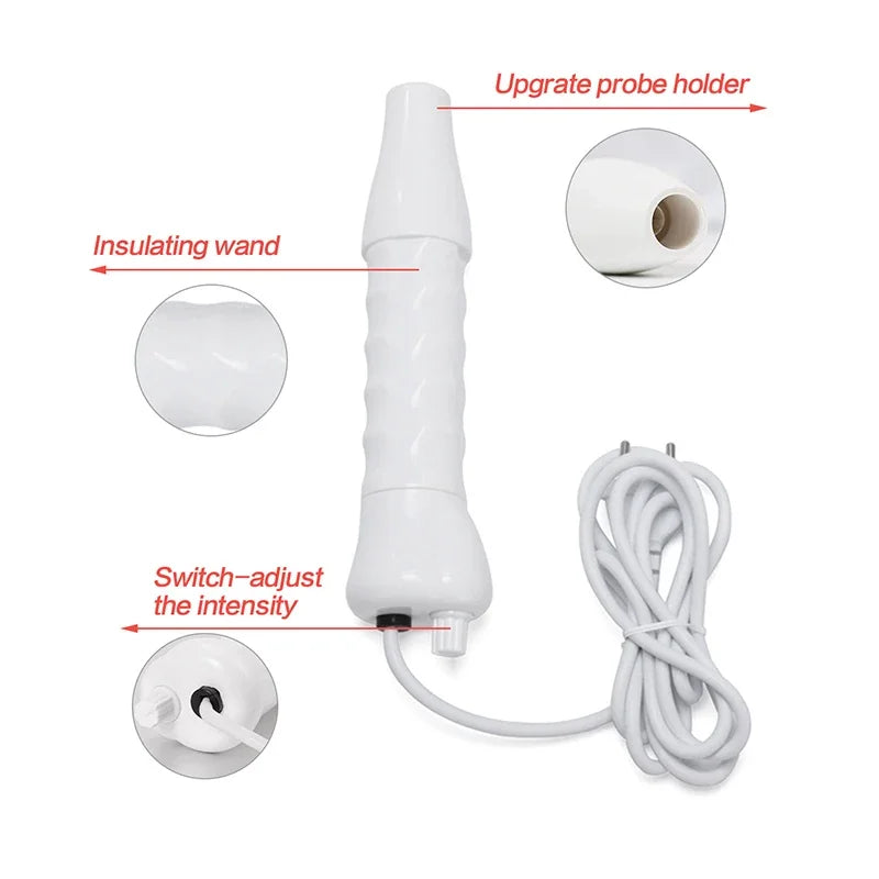 Four-tube electrode skin care rod portable high-frequency facial