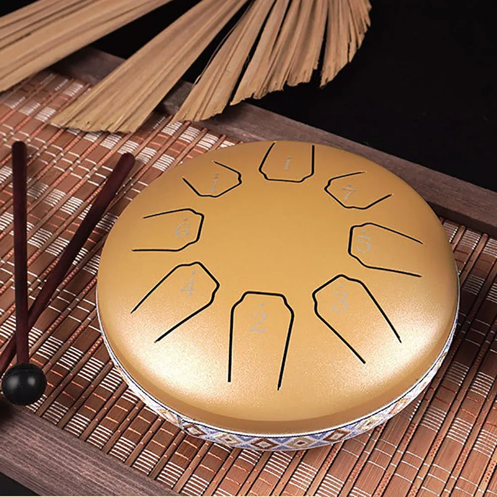 Tongue Drum 6 Inch 8 Tone Mini Ethereal