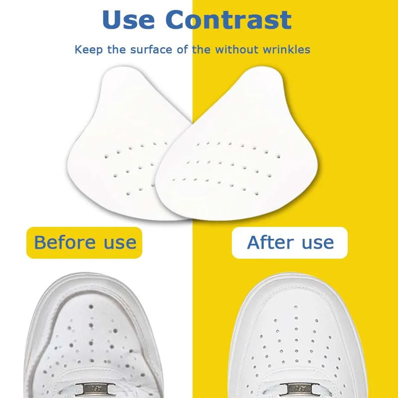 Anti Crease for Shoe Protector Toe Caps Support