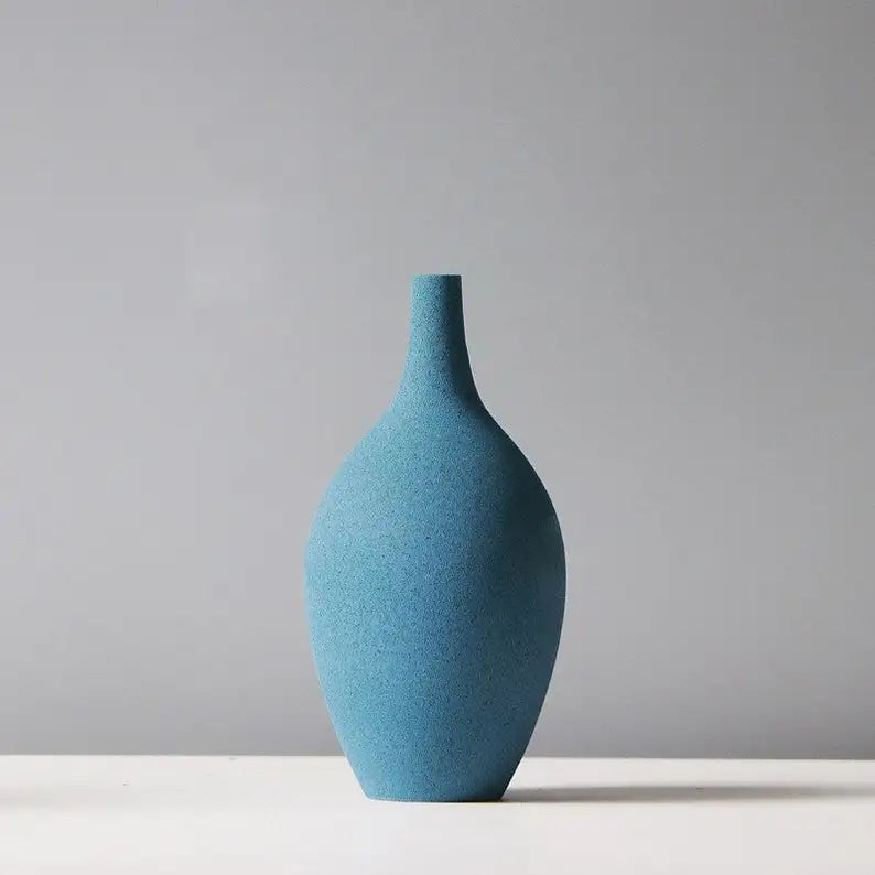 Matte Ceramic Vase | Morandi Modern Vase |