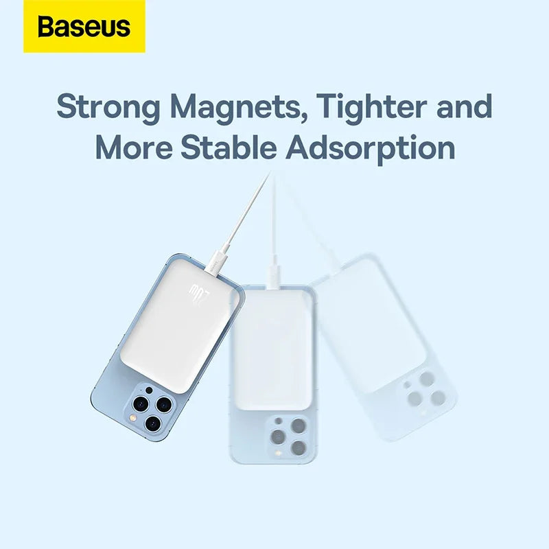 Baseus Magnetic Power Bank 20W 6000mAh Wireless External