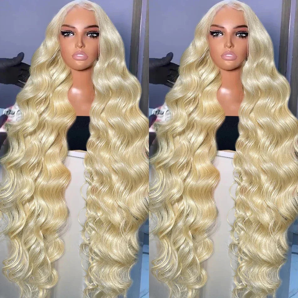 250% HD Transparent 613 Body Wave 13x6 Lace