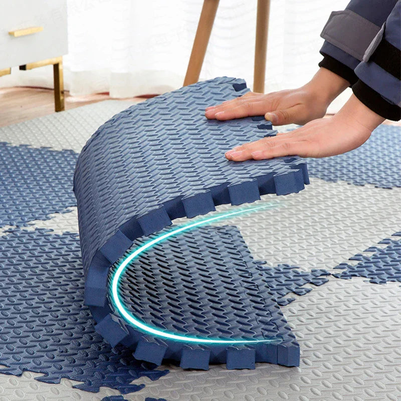 16-Piece Thick Baby Activity Play Mat - Anti-Collision Gymnasium Pad