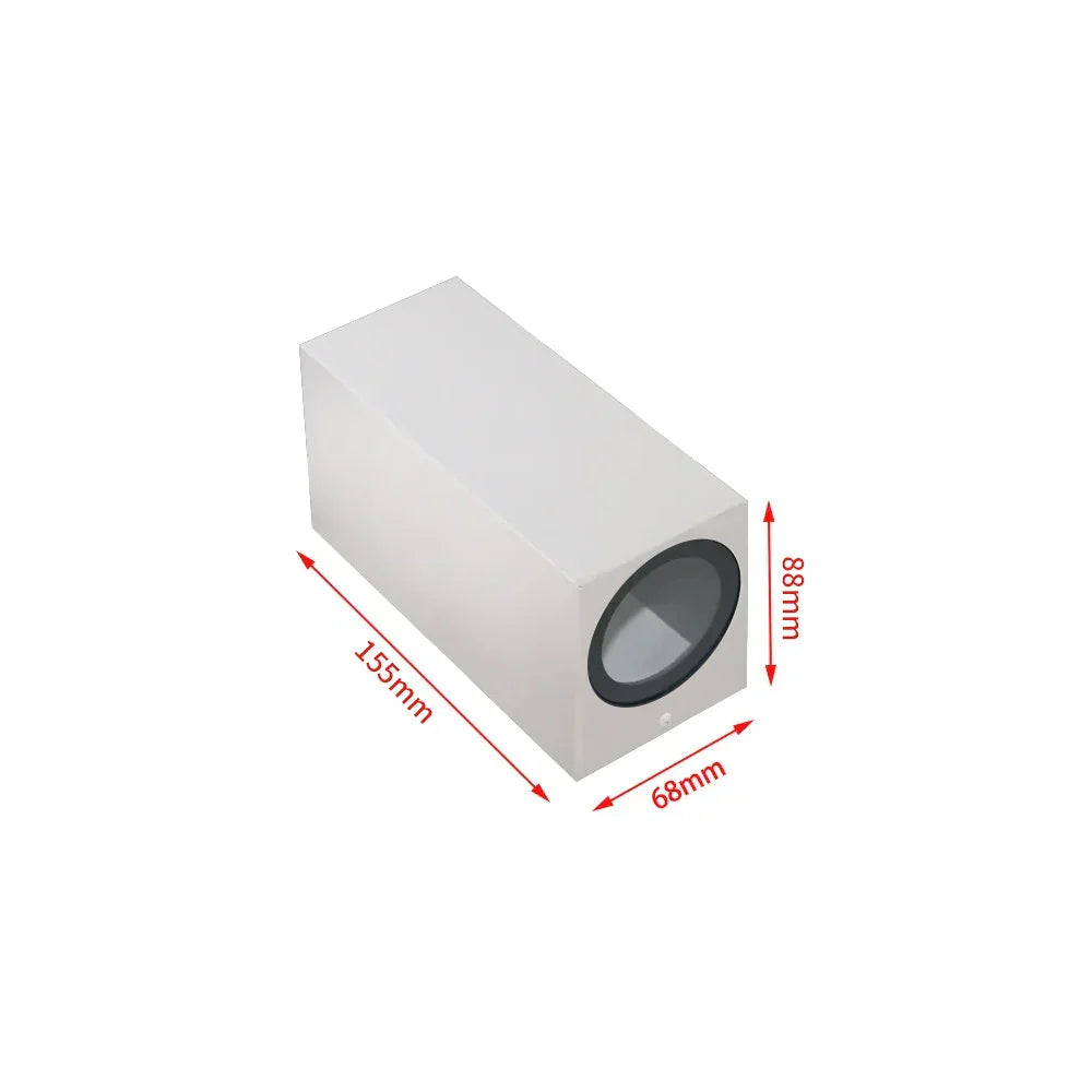 Led Wall Lamp Outdoor Waterproof Up Down GU10