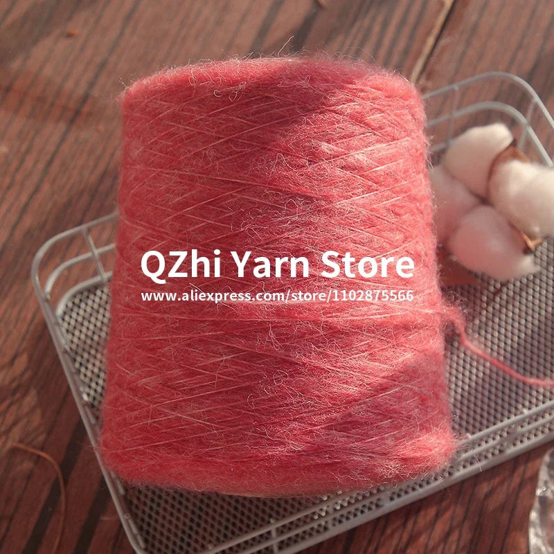 500G Soft Thick Mohair Cashmere Wool Yarn for
