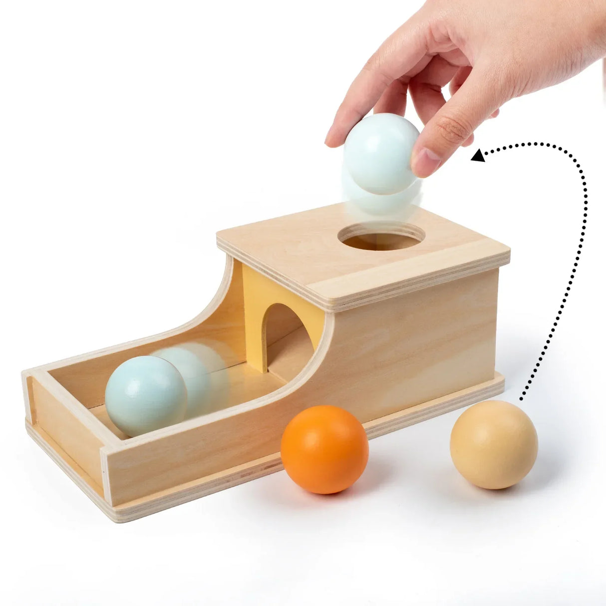 Kid Educational Toy Children Montessori Object Permanence Box