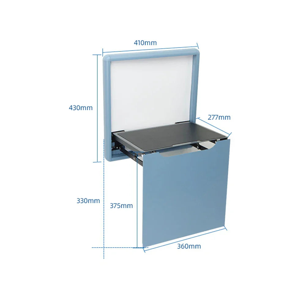 Wall Mounted Invisible Bathroom Stool Entrance-hall Folding Seat