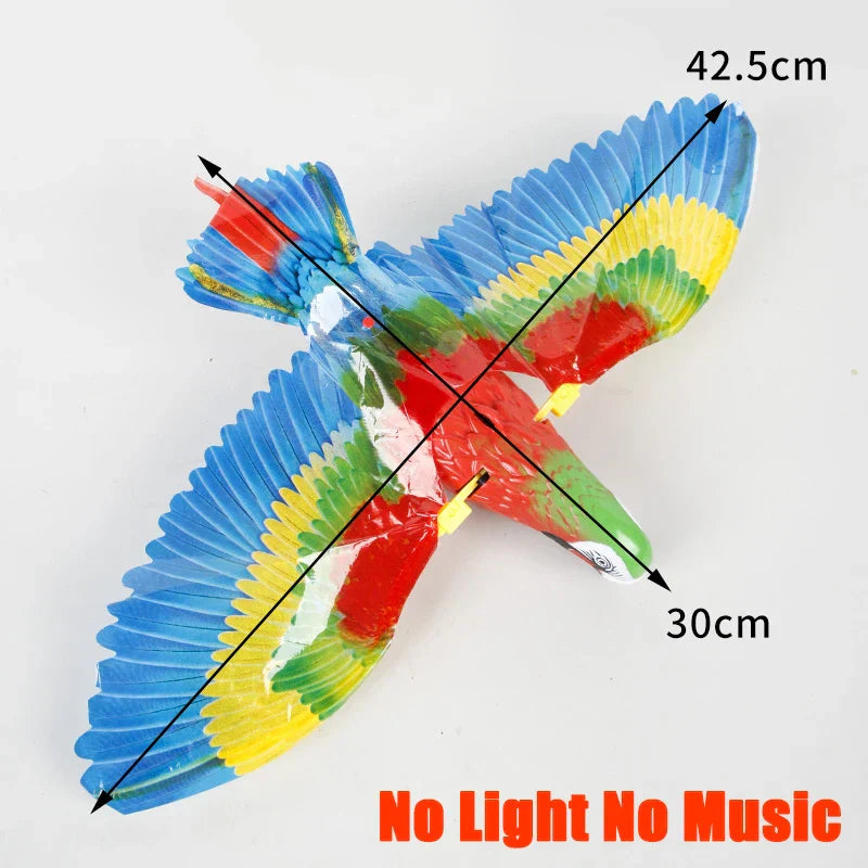 Simulation Bird Interactive Cat Toy Electric Hanging Eagle