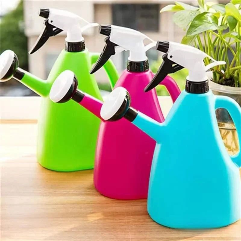 Plastic Watering Can Indoor Garden Plants Pressure 2