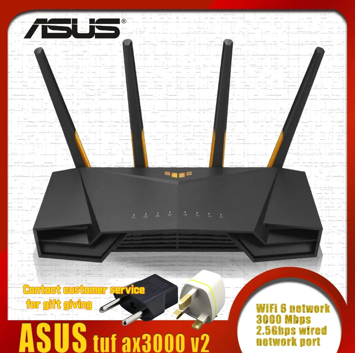 ASUS TUF Gaming AX3000 V2 Dual Band WiFi