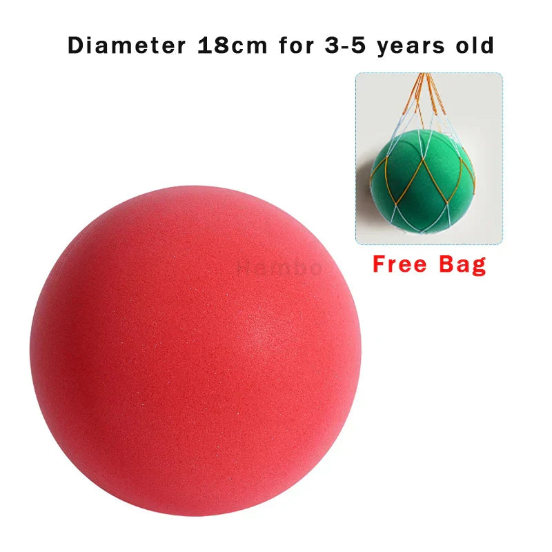 Bouncing Mute Ball Indoor Silent Basketball 24cm Foam