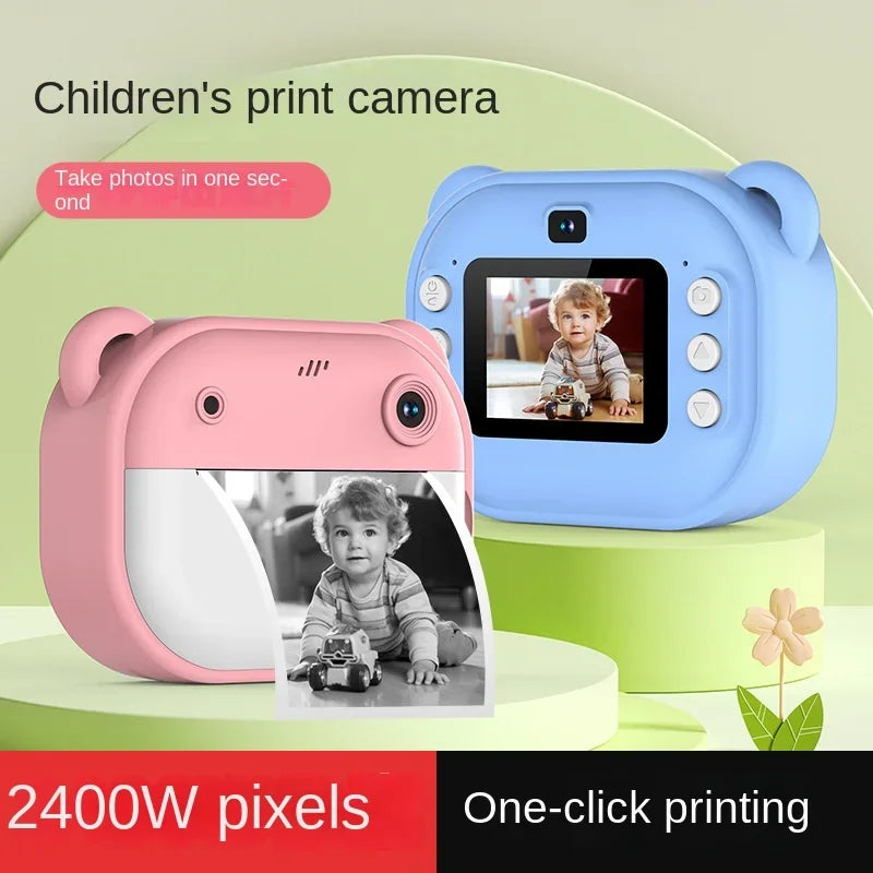 Children Digital Camera Instant Print for Kids Thermal