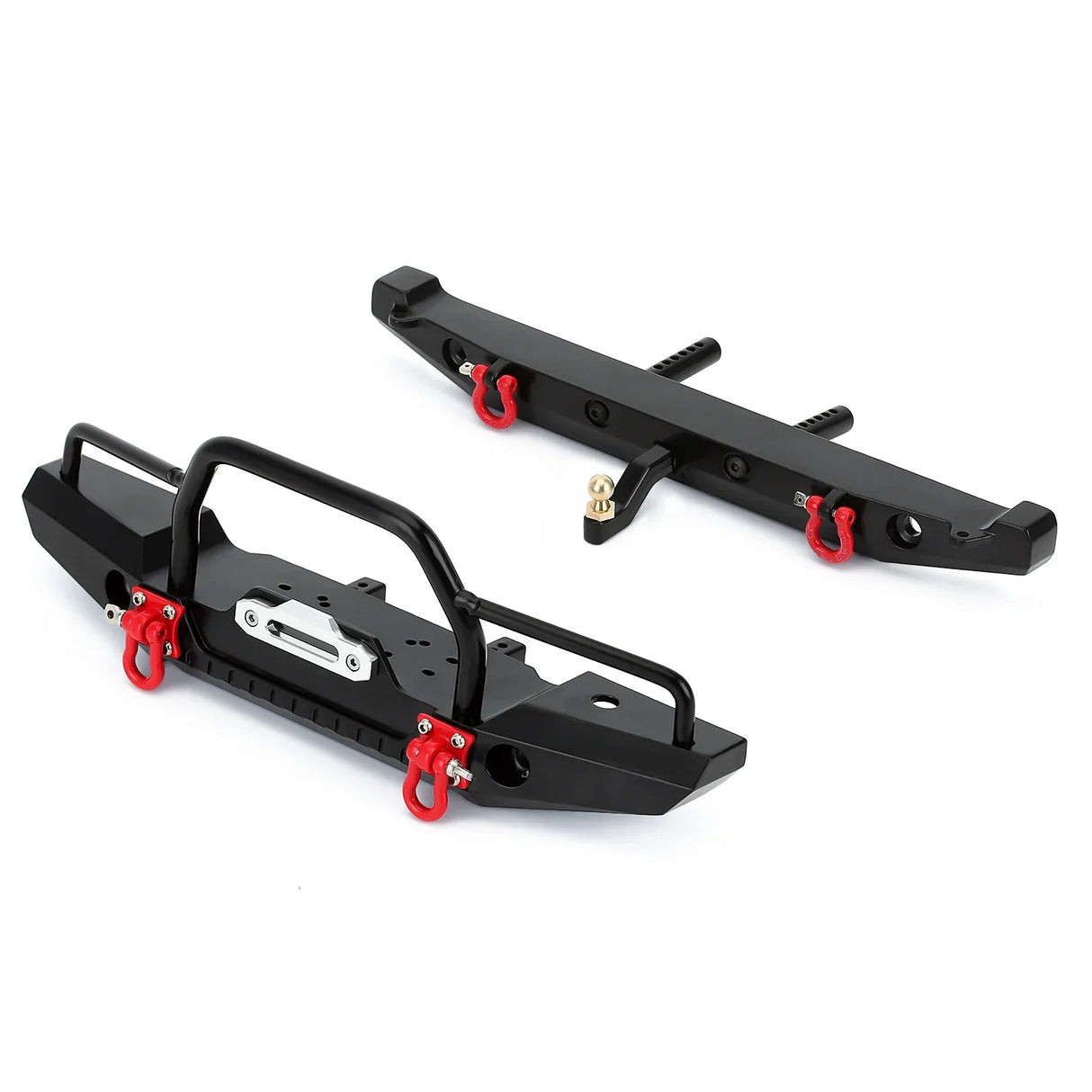 INJORA Metal Front Rear Bumper Led Lights 1/10